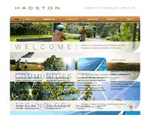 Tablet Screenshot of hadston.com